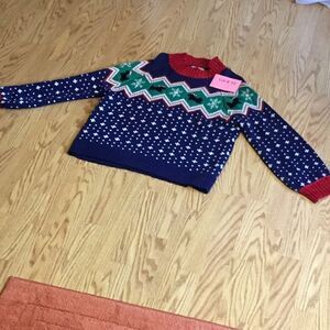 Not so ugly CHRISTMAS sweater in size large